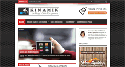 Desktop Screenshot of kinamik.com