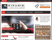 Tablet Screenshot of kinamik.com